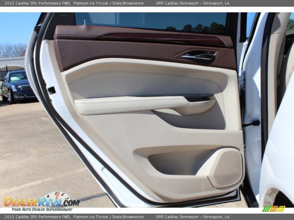 2013 Cadillac SRX Performance FWD Platinum Ice Tricoat / Shale/Brownstone Photo #18