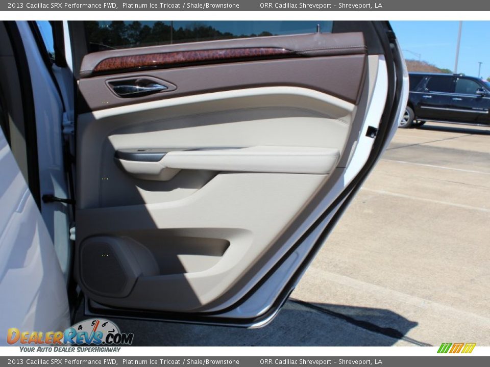2013 Cadillac SRX Performance FWD Platinum Ice Tricoat / Shale/Brownstone Photo #20