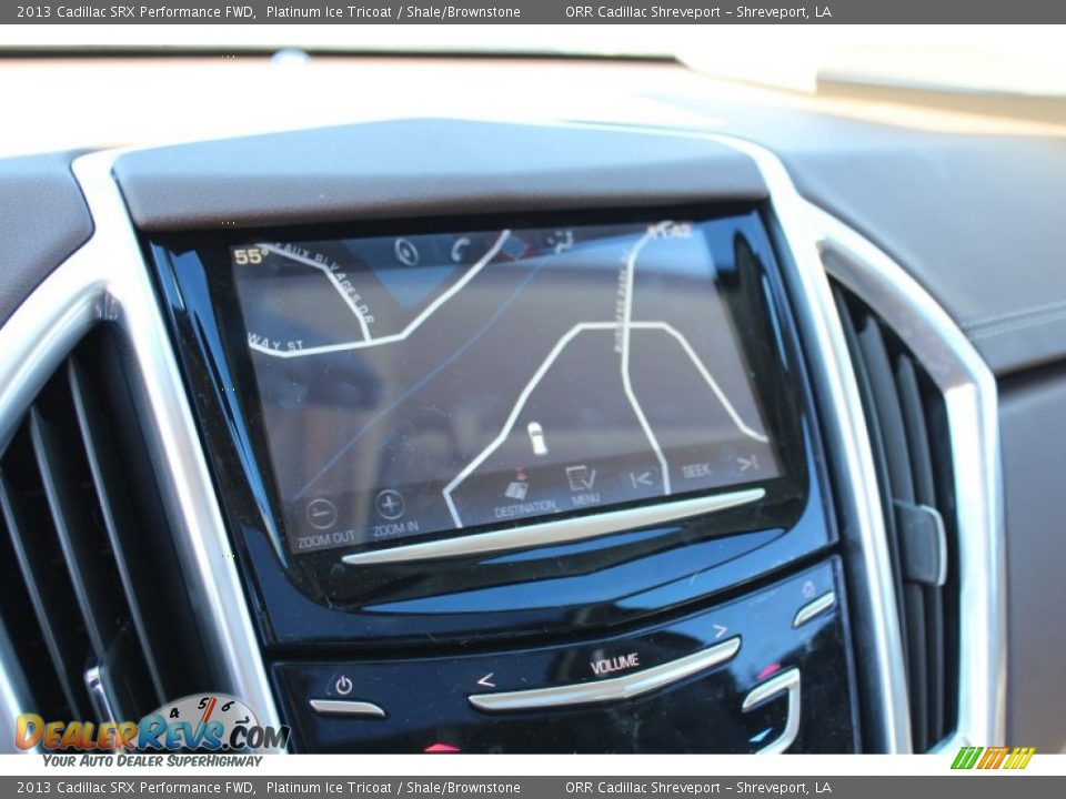 2013 Cadillac SRX Performance FWD Platinum Ice Tricoat / Shale/Brownstone Photo #25