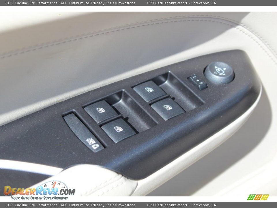 2013 Cadillac SRX Performance FWD Platinum Ice Tricoat / Shale/Brownstone Photo #28