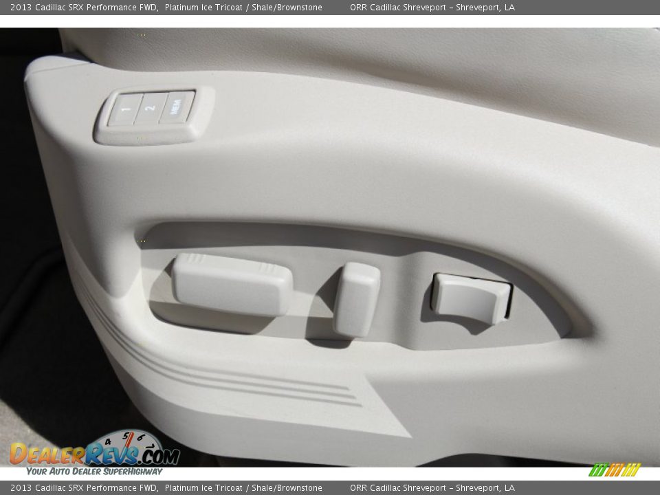 2013 Cadillac SRX Performance FWD Platinum Ice Tricoat / Shale/Brownstone Photo #31