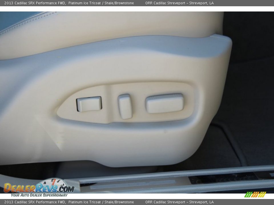 2013 Cadillac SRX Performance FWD Platinum Ice Tricoat / Shale/Brownstone Photo #32