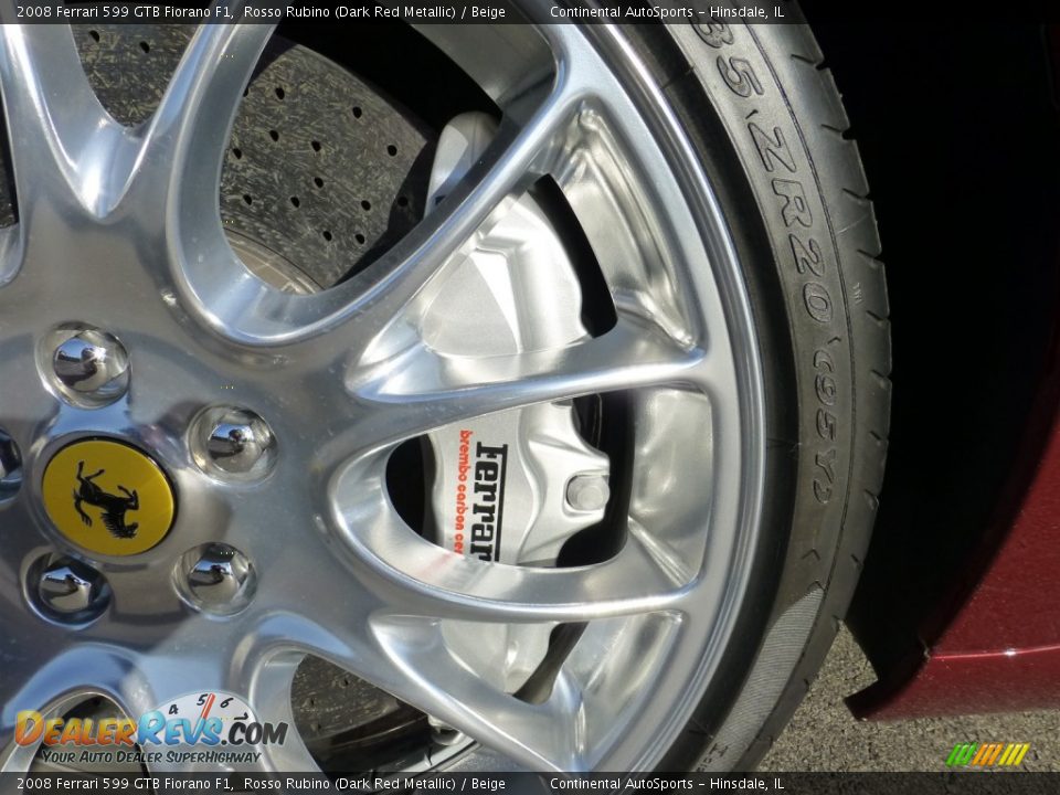 2008 Ferrari 599 GTB Fiorano F1 Wheel Photo #18