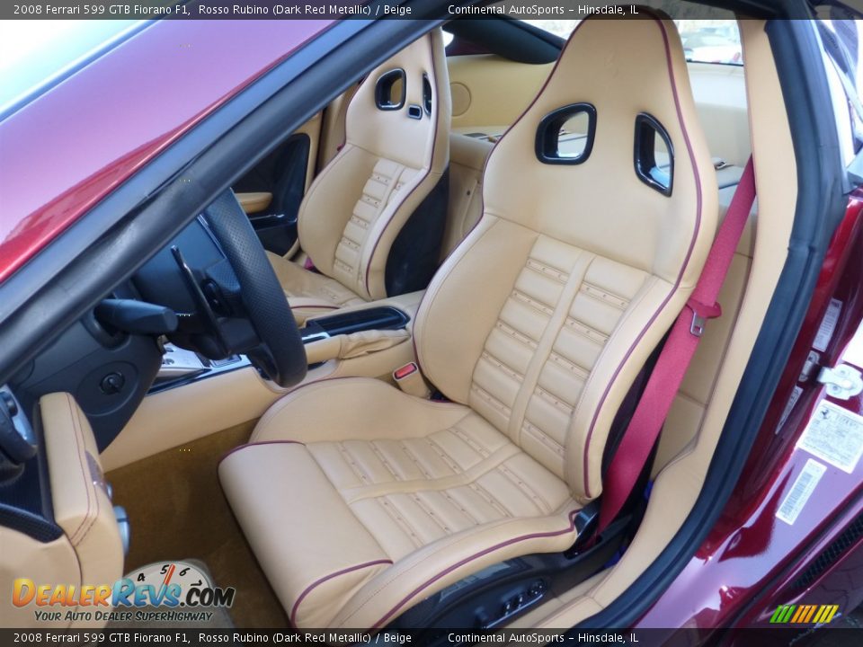 Front Seat of 2008 Ferrari 599 GTB Fiorano F1 Photo #21