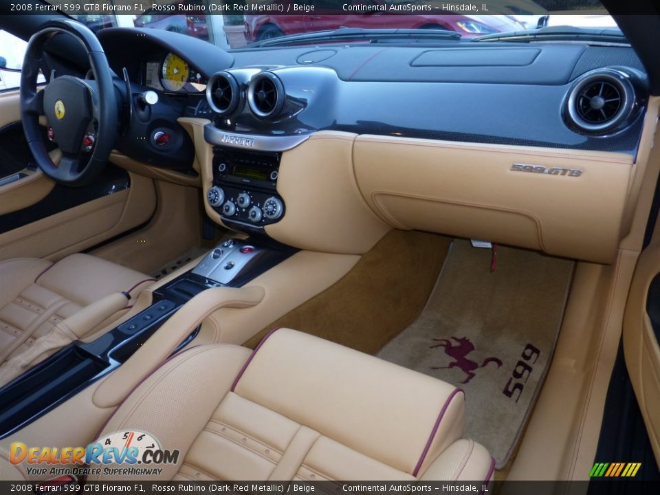 Dashboard of 2008 Ferrari 599 GTB Fiorano F1 Photo #23
