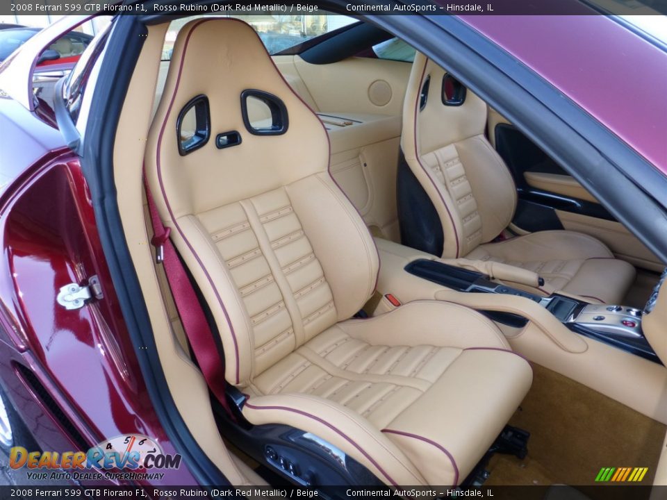 Front Seat of 2008 Ferrari 599 GTB Fiorano F1 Photo #25