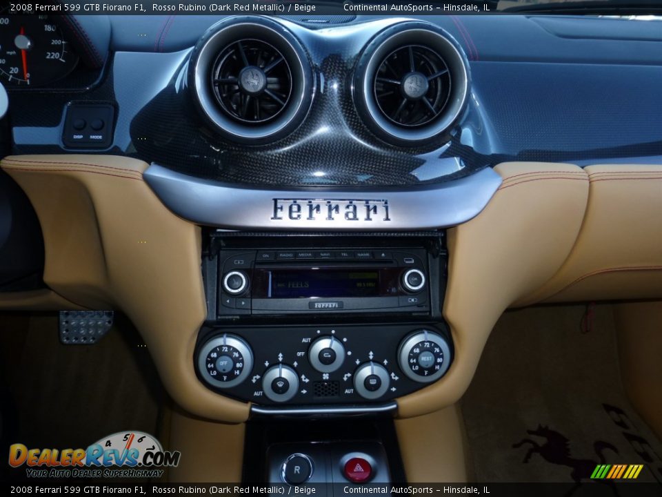 Controls of 2008 Ferrari 599 GTB Fiorano F1 Photo #32