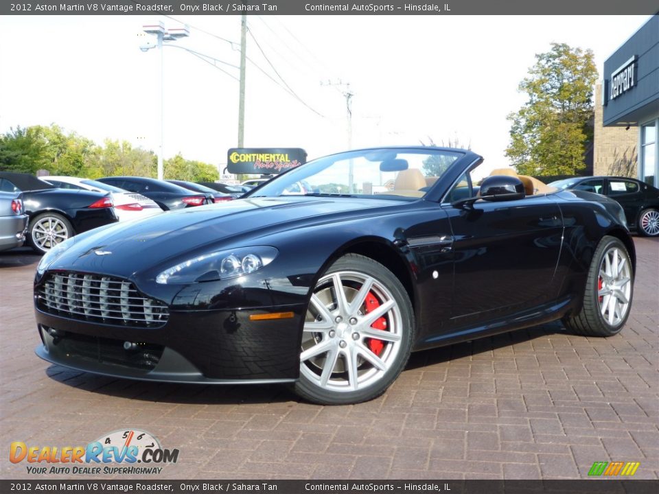 Front 3/4 View of 2012 Aston Martin V8 Vantage Roadster Photo #1