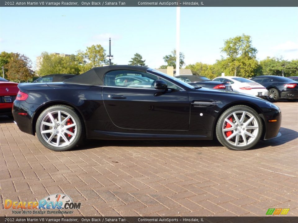 Onyx Black 2012 Aston Martin V8 Vantage Roadster Photo #4