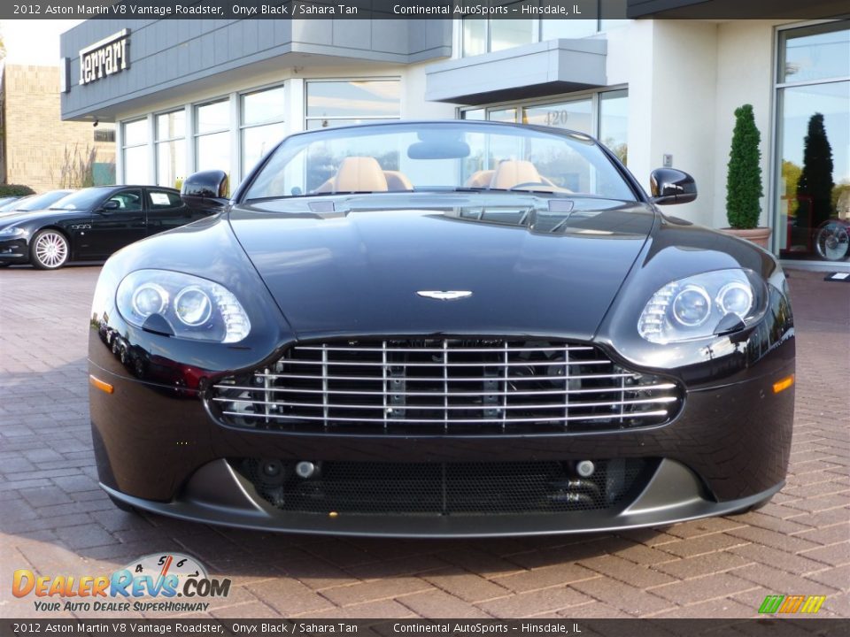 Onyx Black 2012 Aston Martin V8 Vantage Roadster Photo #6