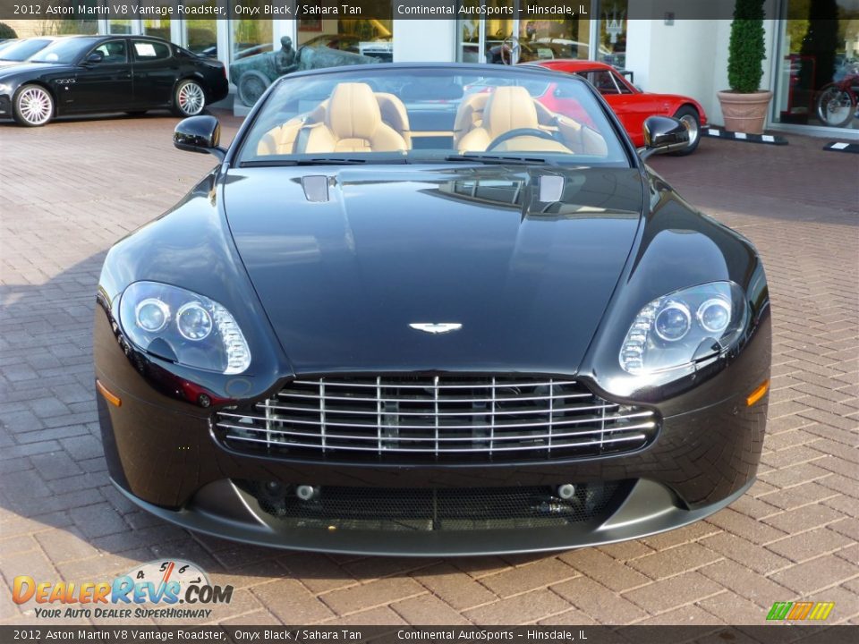 Onyx Black 2012 Aston Martin V8 Vantage Roadster Photo #7
