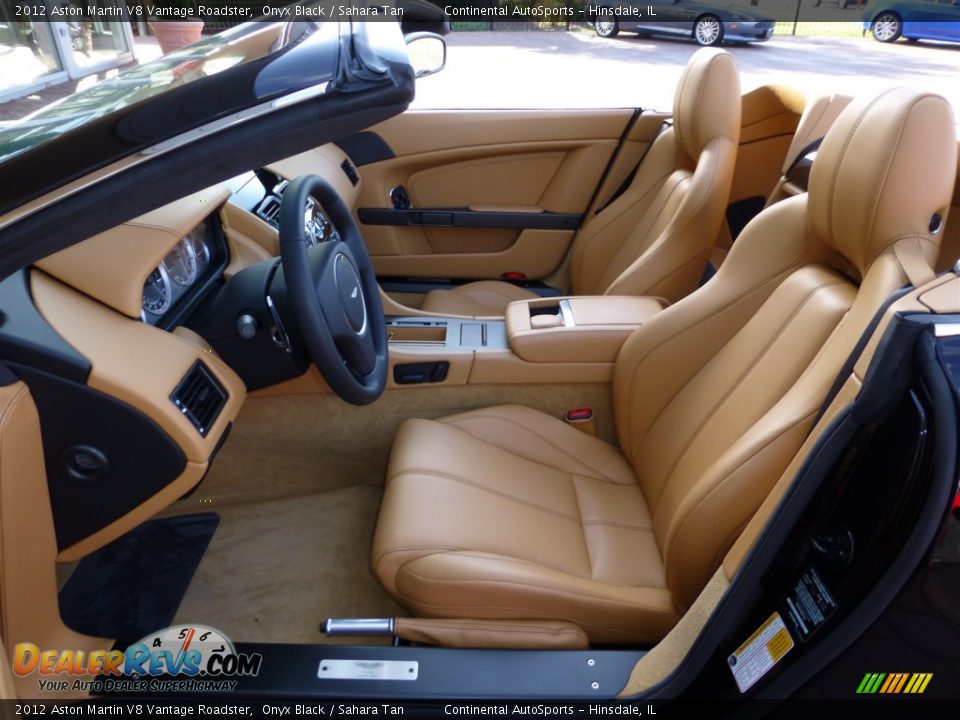Front Seat of 2012 Aston Martin V8 Vantage Roadster Photo #12
