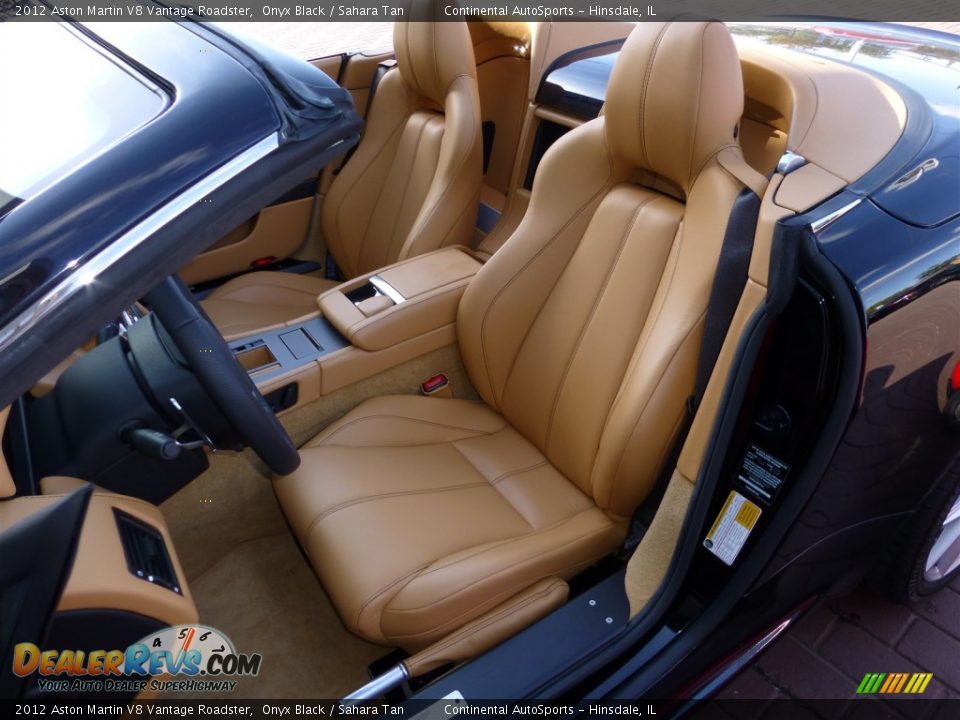 Front Seat of 2012 Aston Martin V8 Vantage Roadster Photo #13