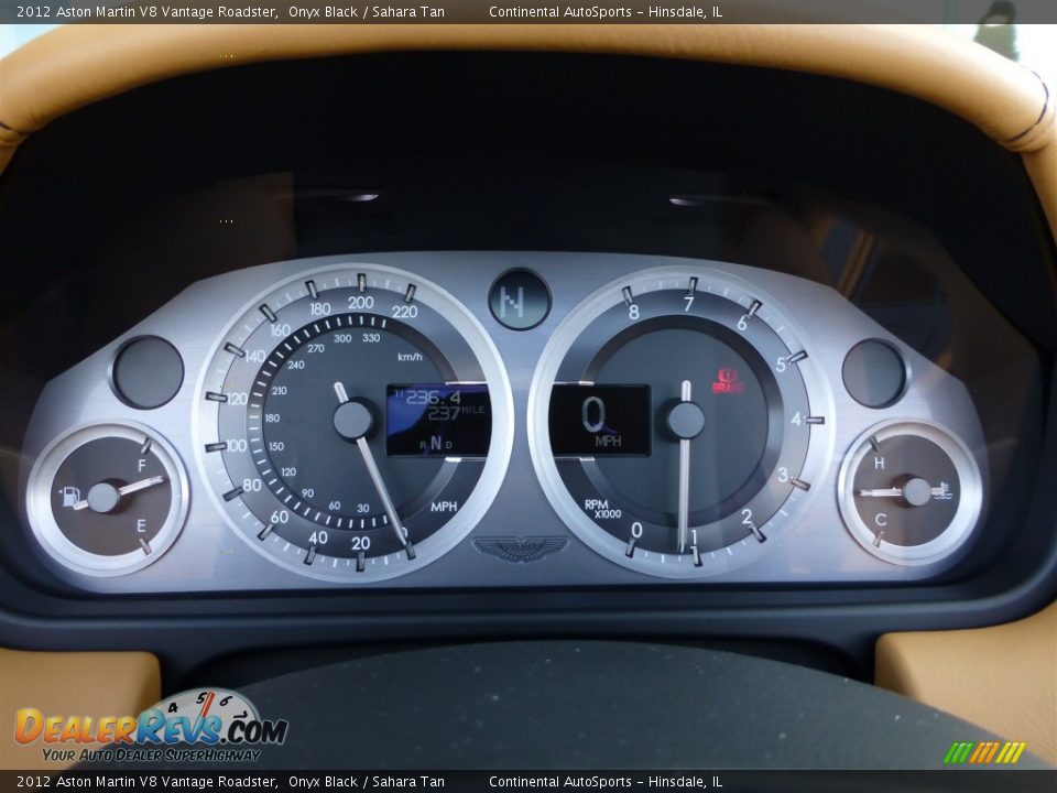 2012 Aston Martin V8 Vantage Roadster Gauges Photo #17