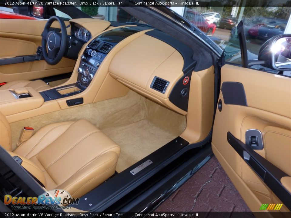 Sahara Tan Interior - 2012 Aston Martin V8 Vantage Roadster Photo #23
