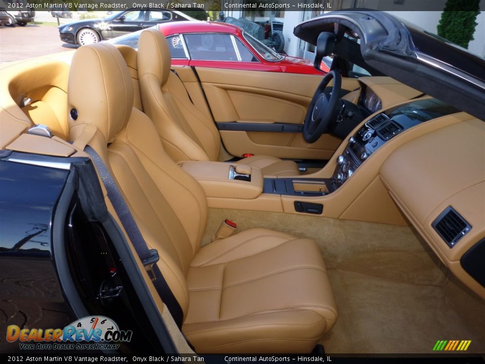 Sahara Tan Interior - 2012 Aston Martin V8 Vantage Roadster Photo #24
