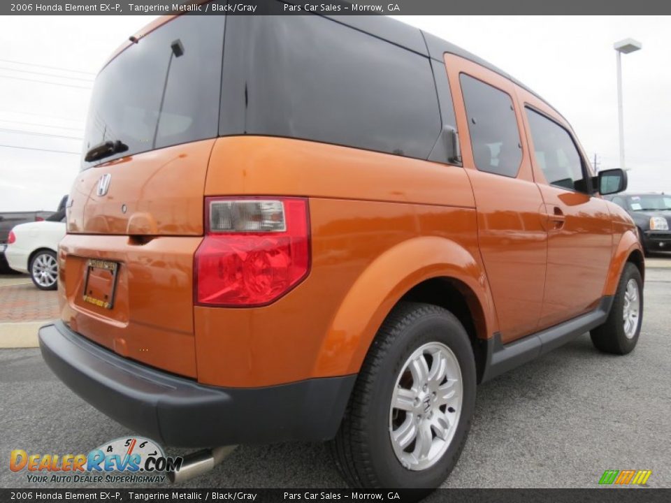 2006 Honda Element EX-P Tangerine Metallic / Black/Gray Photo #3