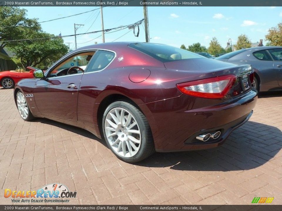 Bordeaux Pontevecchio (Dark Red) 2009 Maserati GranTurismo  Photo #4