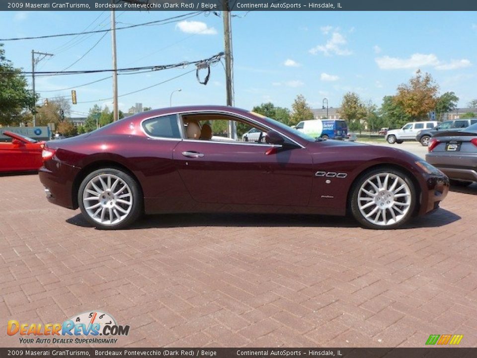 Bordeaux Pontevecchio (Dark Red) 2009 Maserati GranTurismo  Photo #7