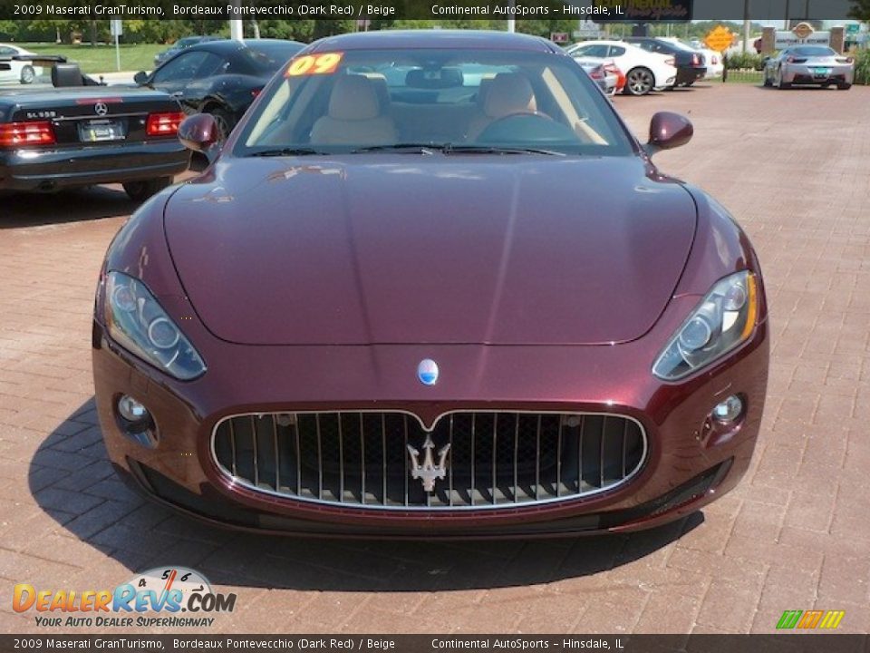 Bordeaux Pontevecchio (Dark Red) 2009 Maserati GranTurismo  Photo #10