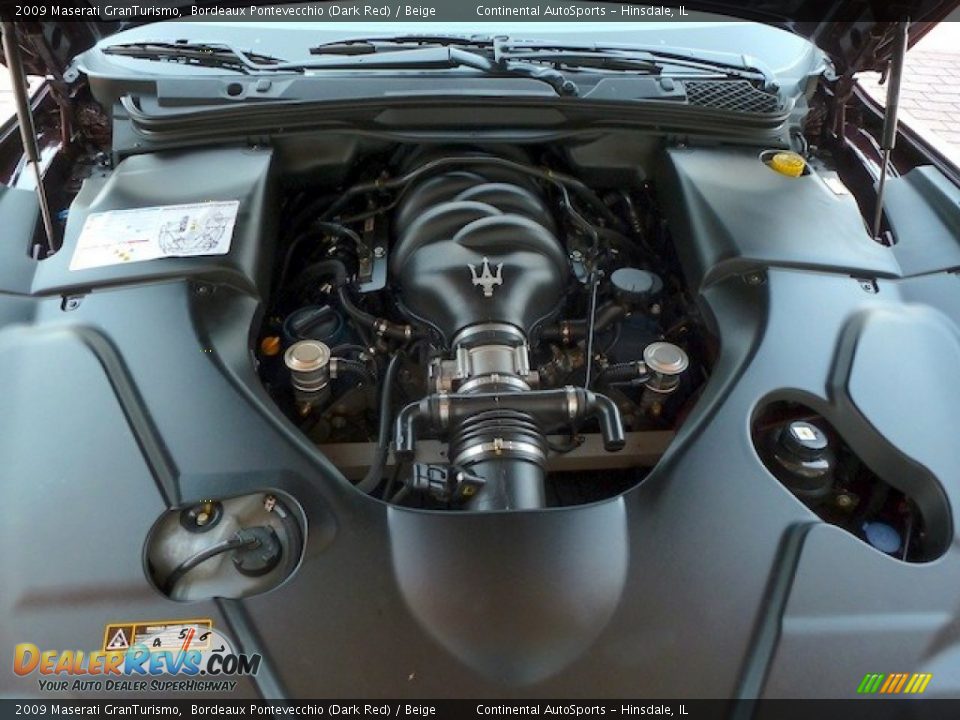 2009 Maserati GranTurismo  4.2 Liter DOHC 32-Valve VVT V8 Engine Photo #11