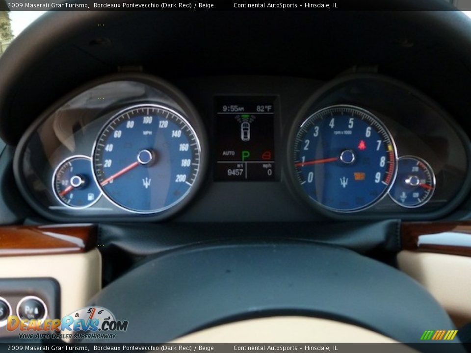 2009 Maserati GranTurismo  Gauges Photo #18