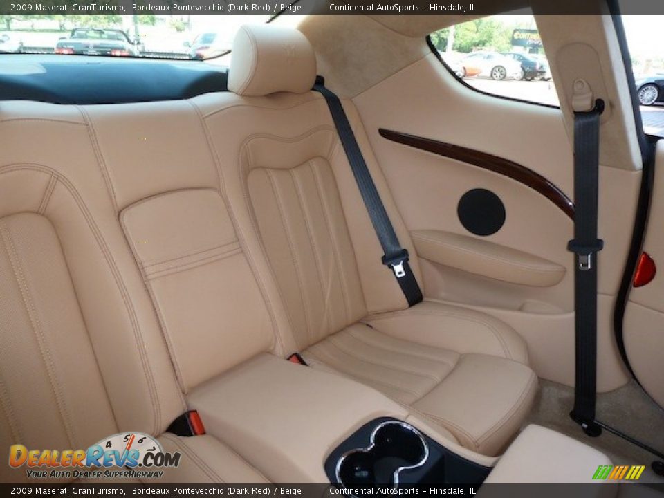 Rear Seat of 2009 Maserati GranTurismo  Photo #24