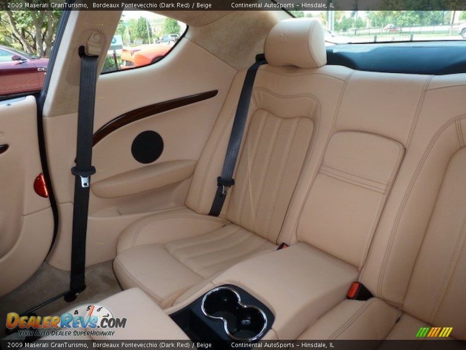 Rear Seat of 2009 Maserati GranTurismo  Photo #25