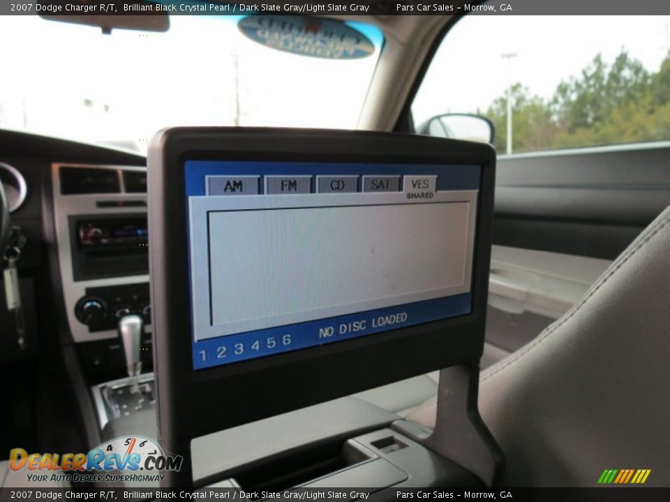 2007 Dodge Charger R/T Brilliant Black Crystal Pearl / Dark Slate Gray/Light Slate Gray Photo #10