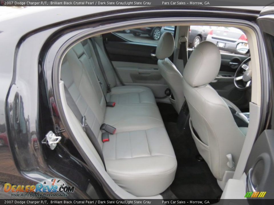 2007 Dodge Charger R/T Brilliant Black Crystal Pearl / Dark Slate Gray/Light Slate Gray Photo #11