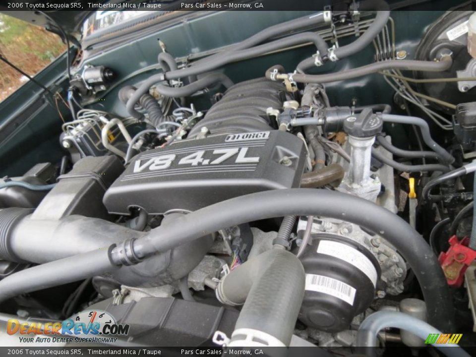 2006 Toyota Sequoia SR5 4.7L DOHC 32V i-Force V8 Engine Photo #13