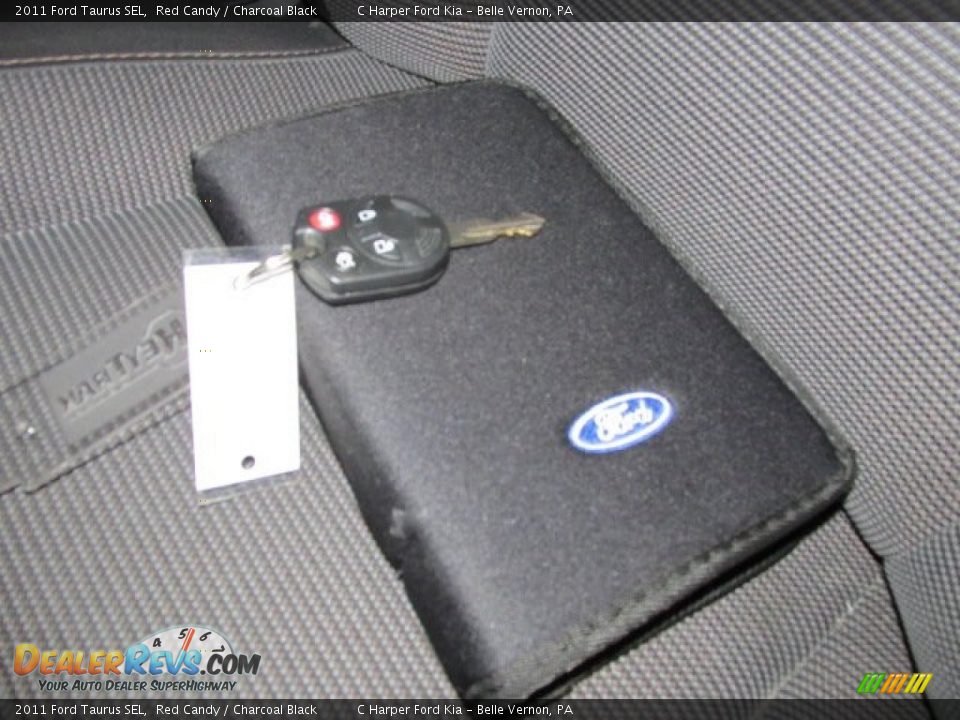 2011 Ford Taurus SEL Red Candy / Charcoal Black Photo #21