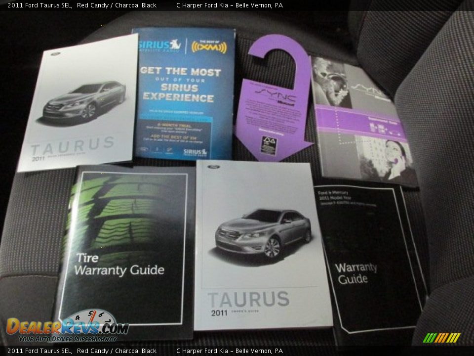 2011 Ford Taurus SEL Red Candy / Charcoal Black Photo #22