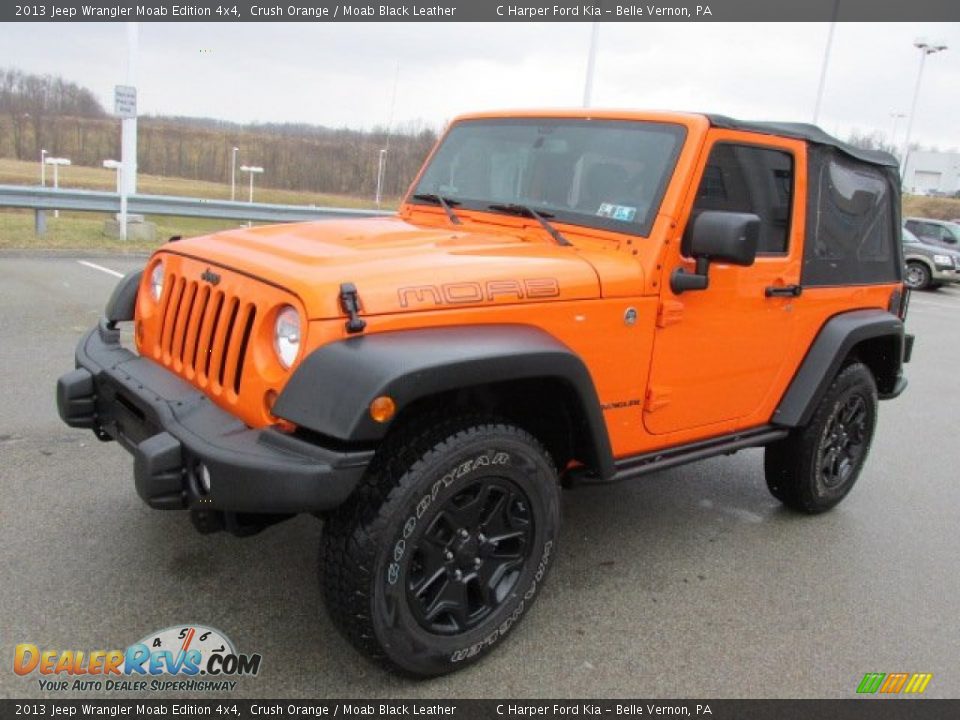 Front 3/4 View of 2013 Jeep Wrangler Moab Edition 4x4 Photo #6