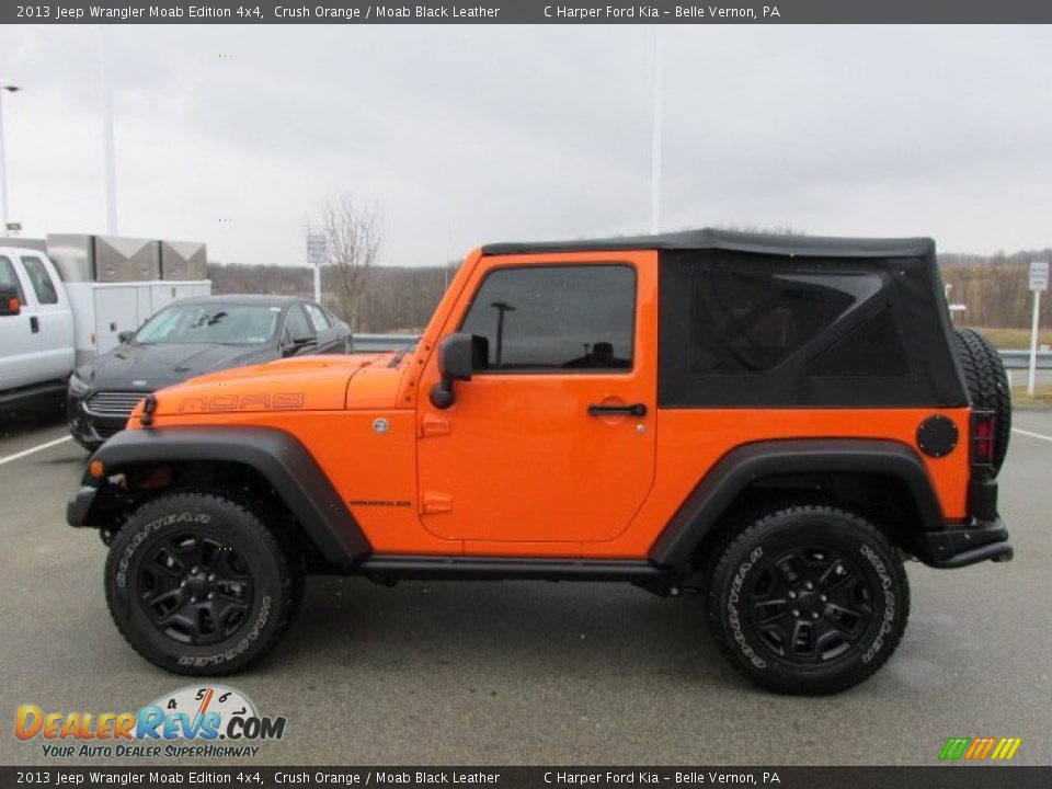 Crush Orange 2013 Jeep Wrangler Moab Edition 4x4 Photo #7