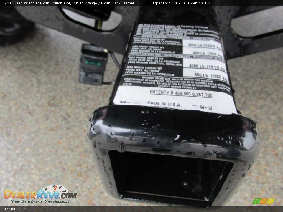 Trailer Hitch - 2013 Jeep Wrangler