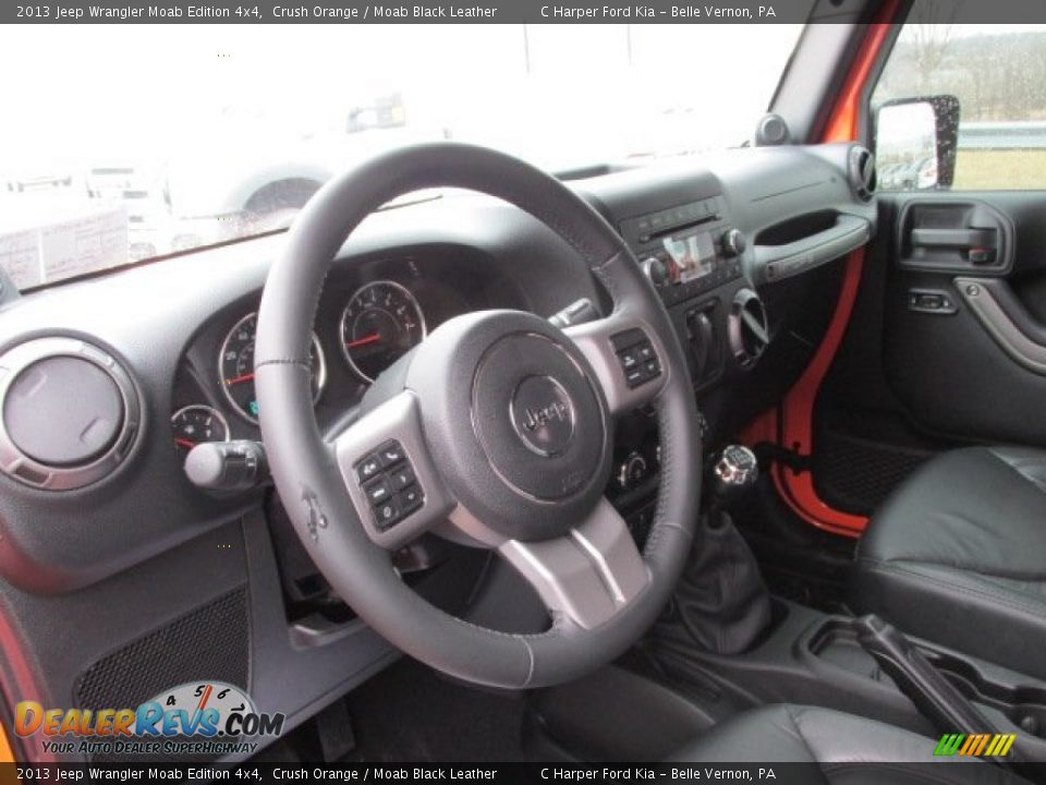 2013 Jeep Wrangler Moab Edition 4x4 Steering Wheel Photo #14