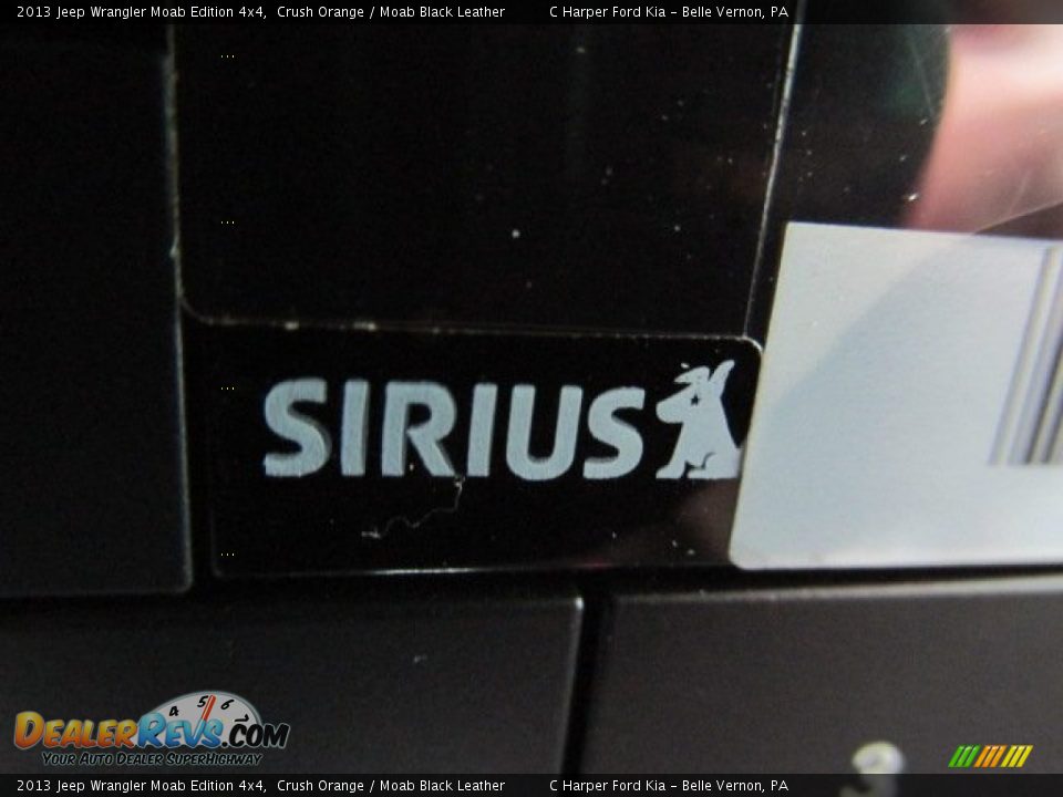 2013 Jeep Wrangler Moab Edition 4x4 Crush Orange / Moab Black Leather Photo #17