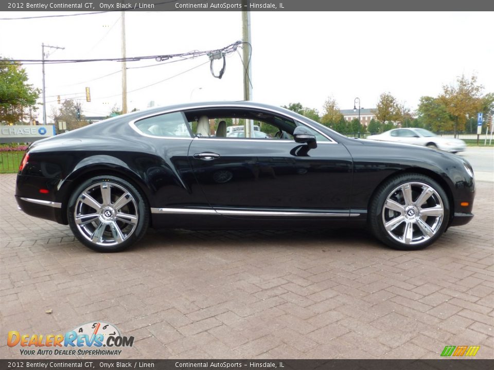 Onyx Black 2012 Bentley Continental GT  Photo #7