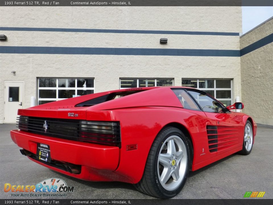 Red 1993 Ferrari 512 TR  Photo #4