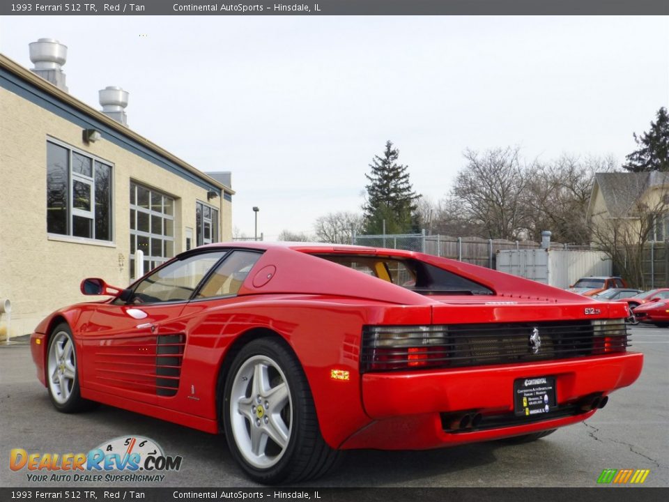 1993 Ferrari 512 TR Red / Tan Photo #7