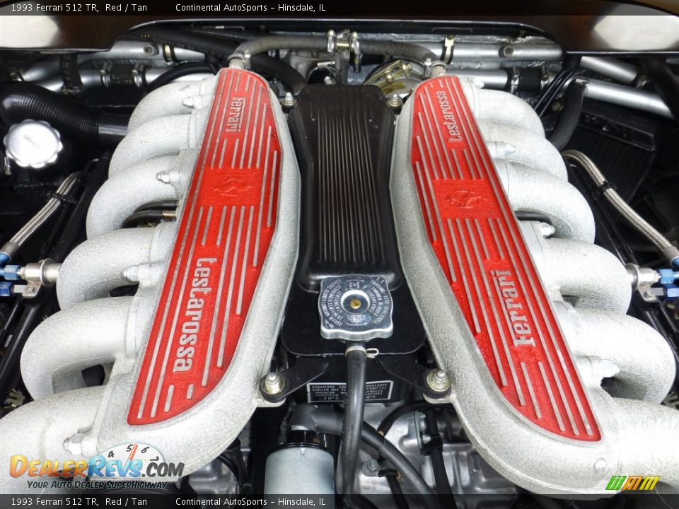 1993 Ferrari 512 TR  4.9 Liter DOHC 48-Valve Flat 12 Cylinder Engine Photo #15