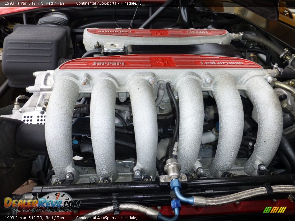 1993 Ferrari 512 TR  4.9 Liter DOHC 48-Valve Flat 12 Cylinder Engine Photo #16
