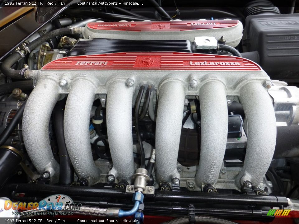 1993 Ferrari 512 TR  4.9 Liter DOHC 48-Valve Flat 12 Cylinder Engine Photo #17