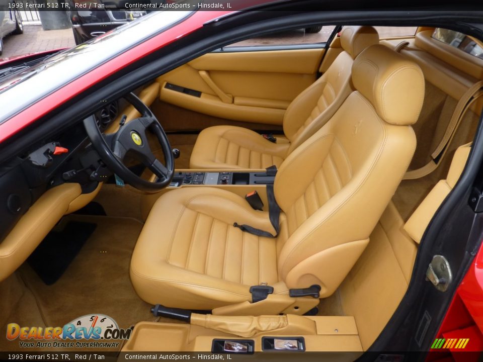 Front Seat of 1993 Ferrari 512 TR  Photo #19