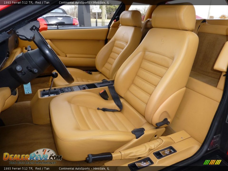 Front Seat of 1993 Ferrari 512 TR  Photo #21