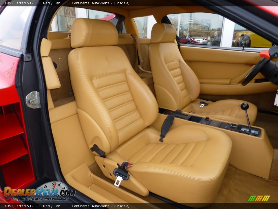 Front Seat of 1993 Ferrari 512 TR  Photo #24