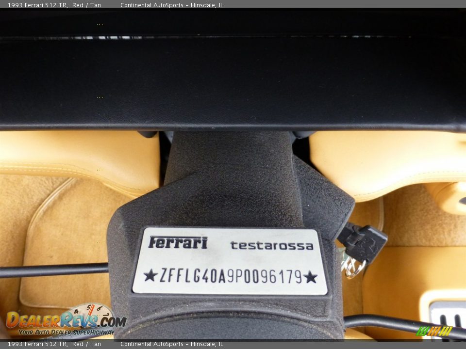 1993 Ferrari 512 TR Red / Tan Photo #28