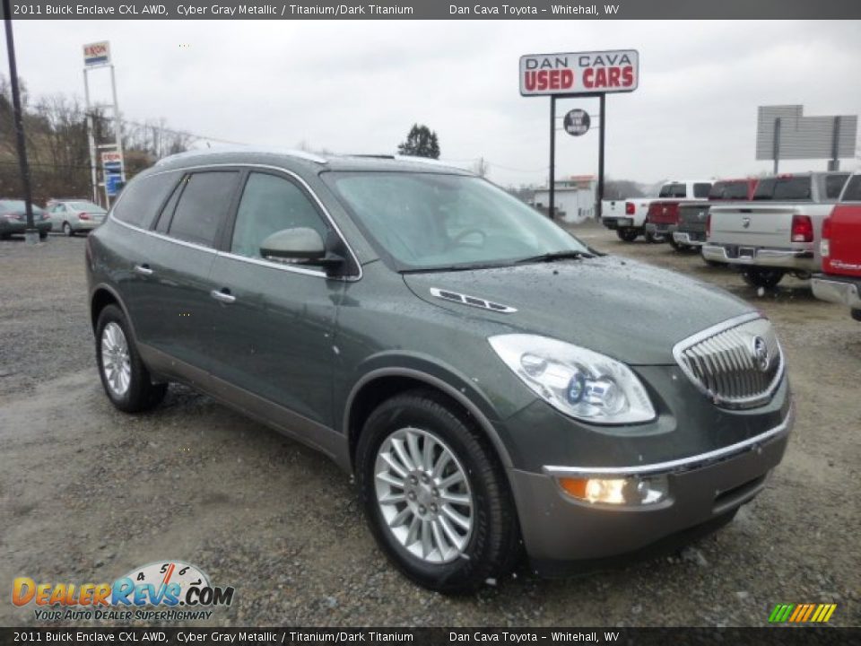 2011 Buick Enclave CXL AWD Cyber Gray Metallic / Titanium/Dark Titanium Photo #1
