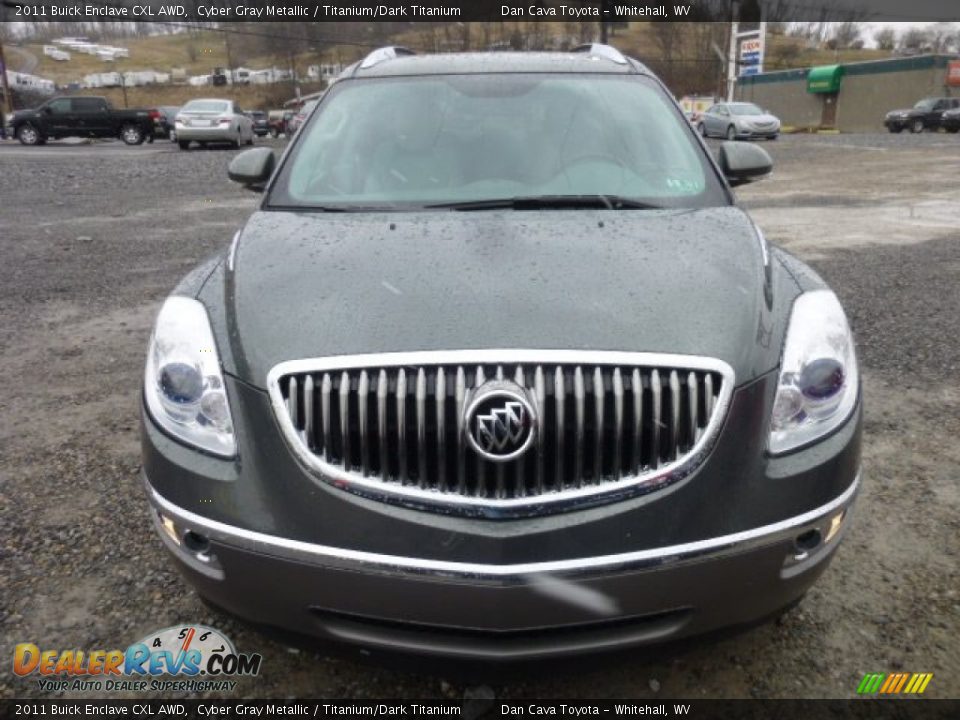 2011 Buick Enclave CXL AWD Cyber Gray Metallic / Titanium/Dark Titanium Photo #2